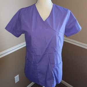 SB purple scrub top